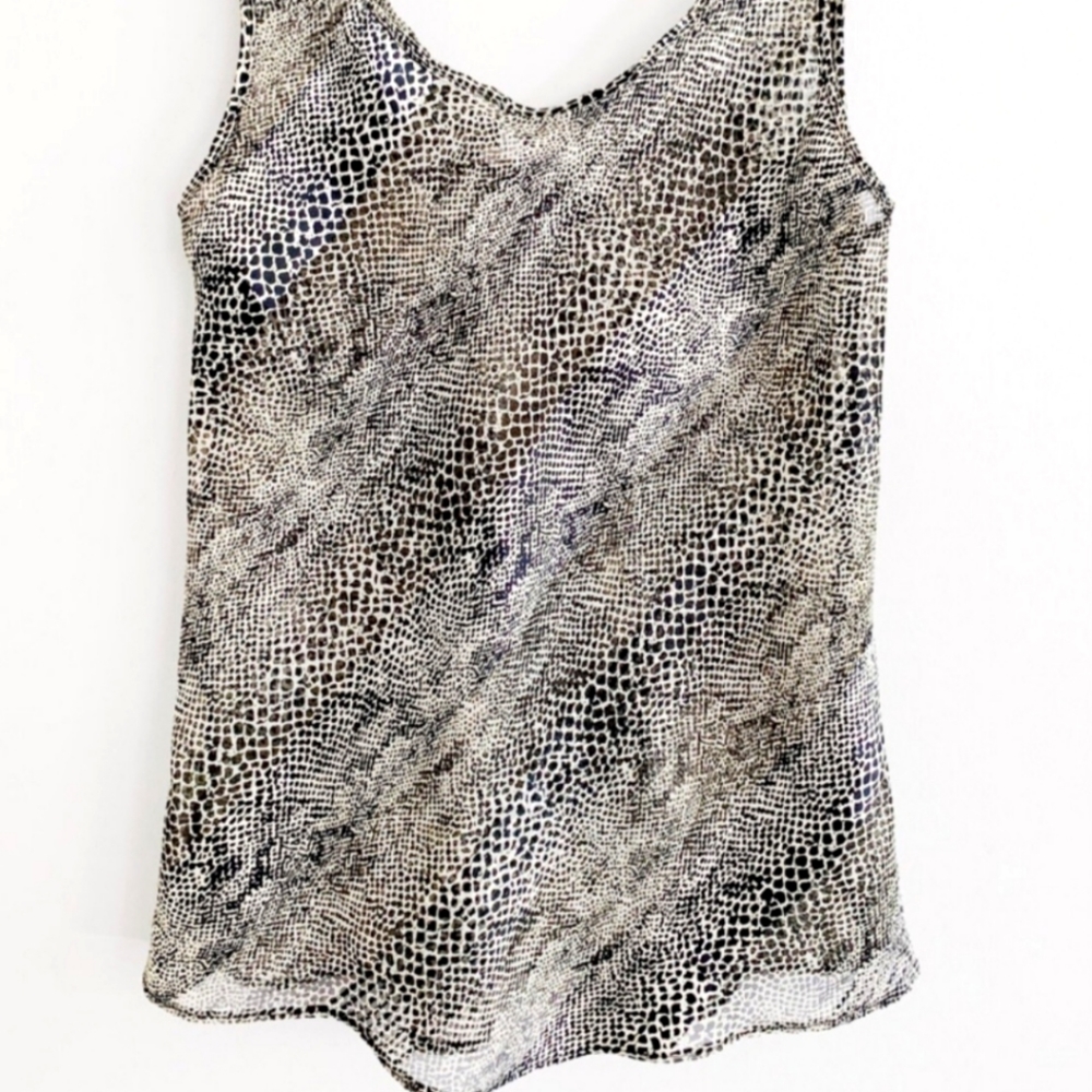 Snakeskin Print Top - Cliché